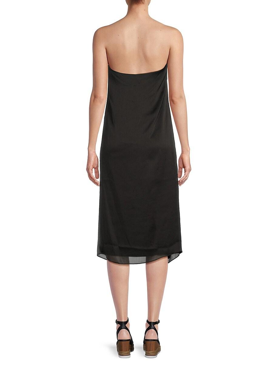 BCBGMAXAZRIA Halter Midaxi Dress in Black Lyst UK