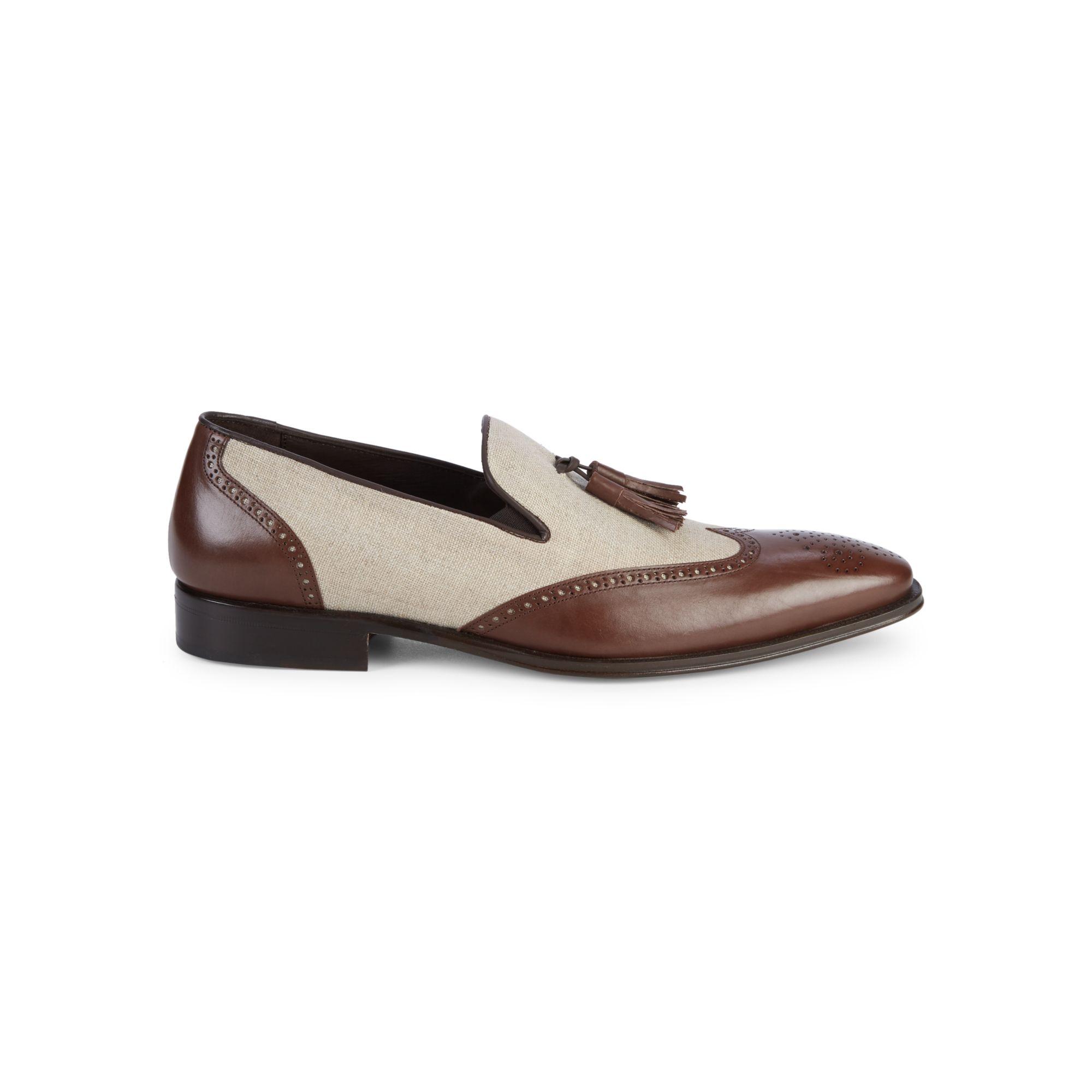 brogues with tassels
