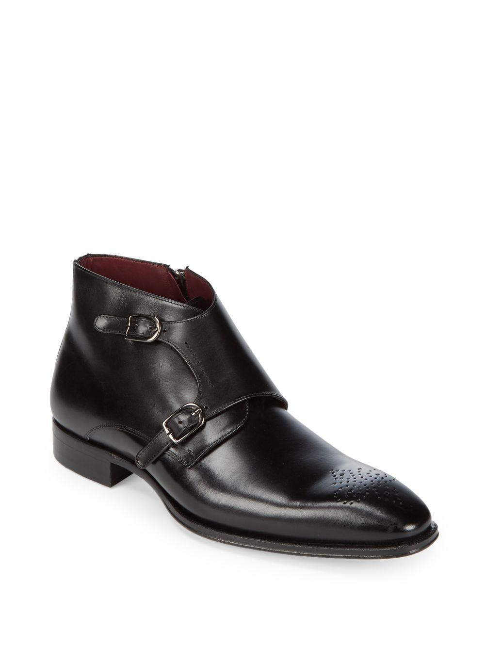 mezlan monk strap shoes