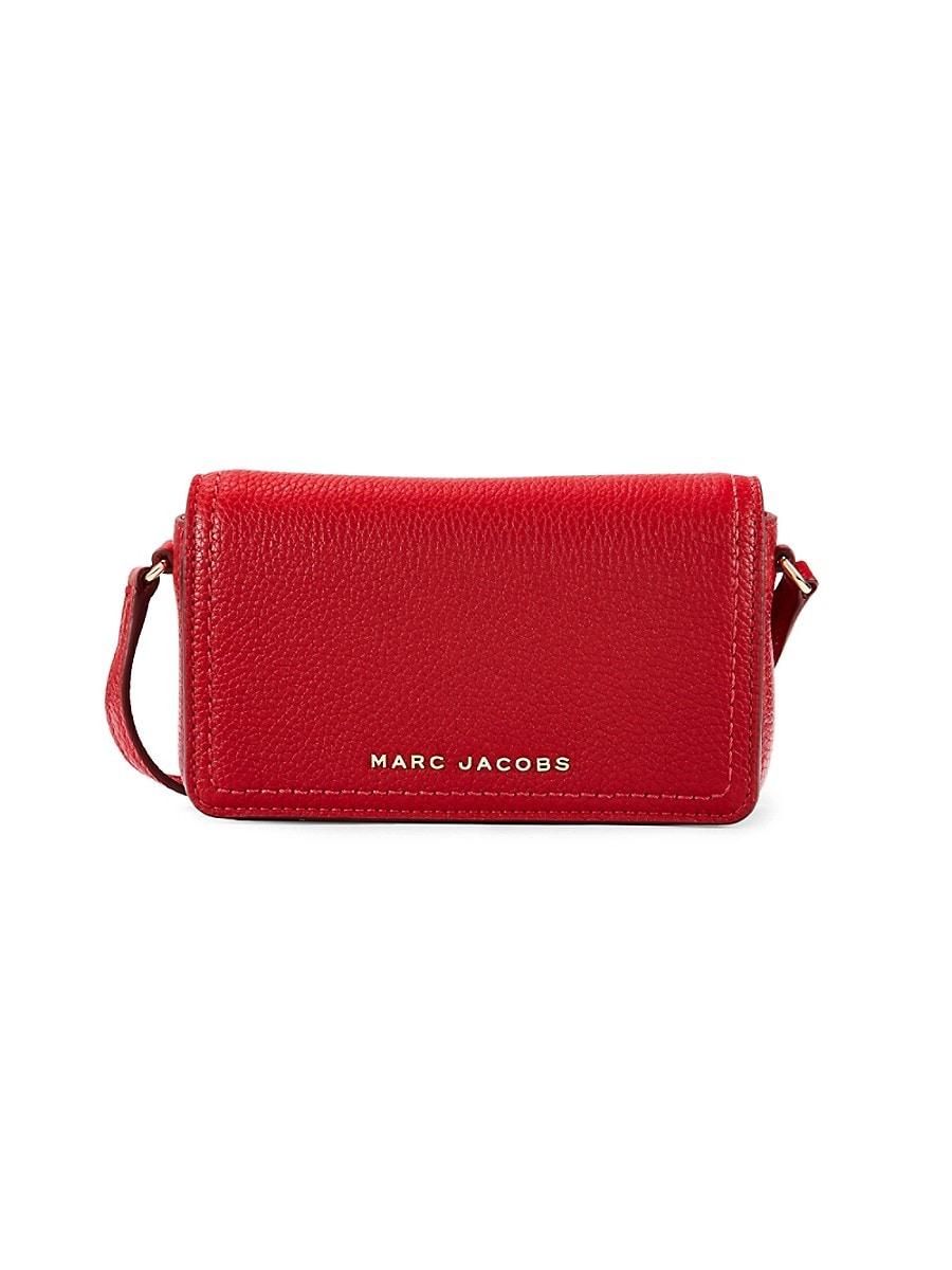 Marc Jacobs Playback Leather Crossbody Bag in Red Hearts