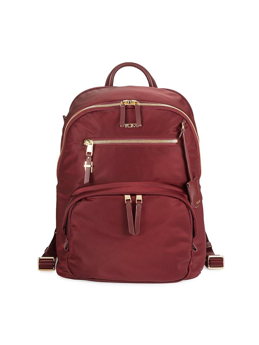 Tumi maroon backpack cheap