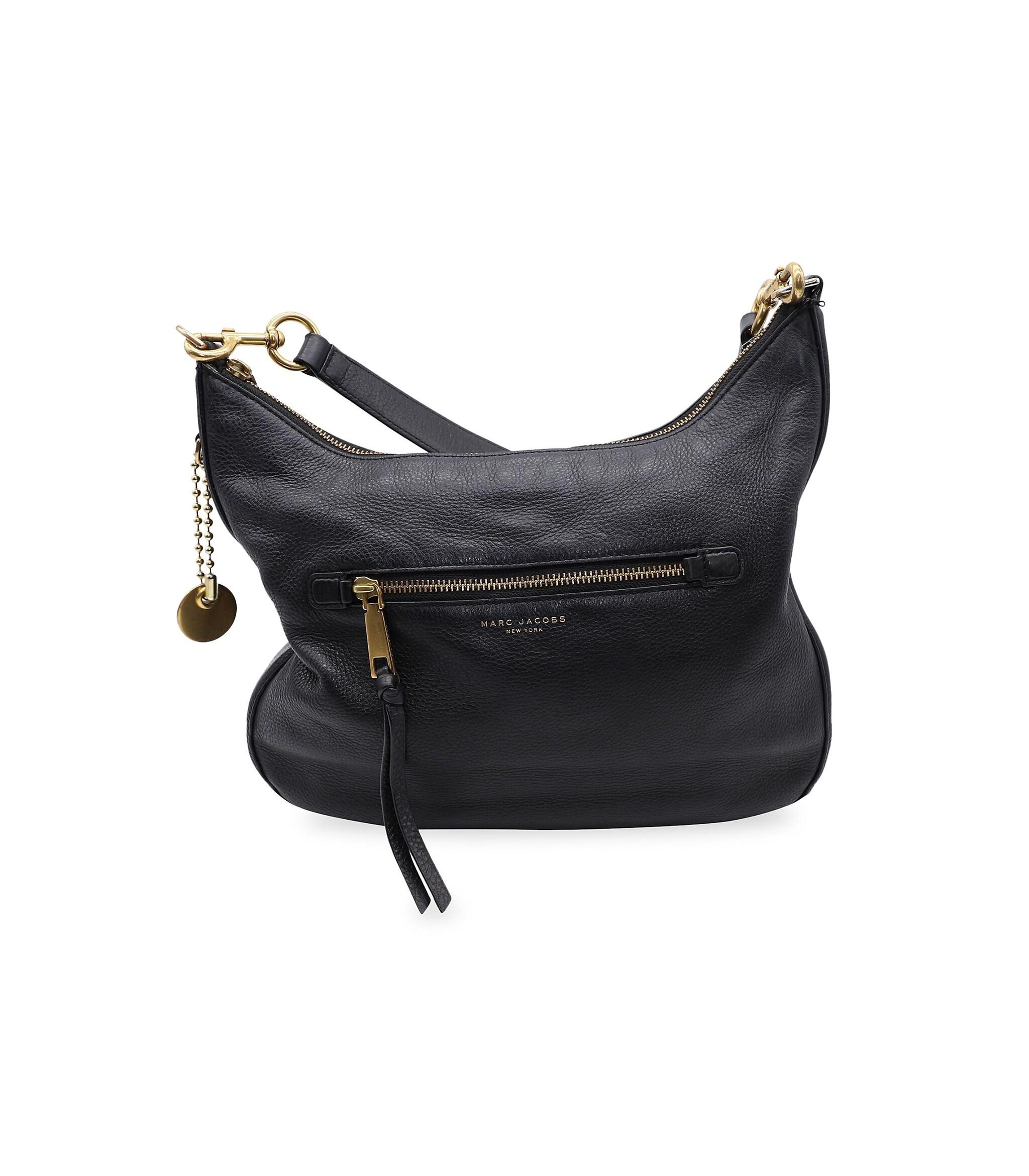 Marc Jacobs Hobo Bag In Black Leather Lyst