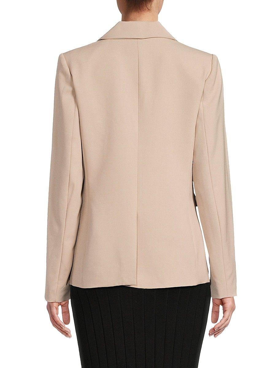 Premise Studio Single Breasted Blazer in Natural Lyst