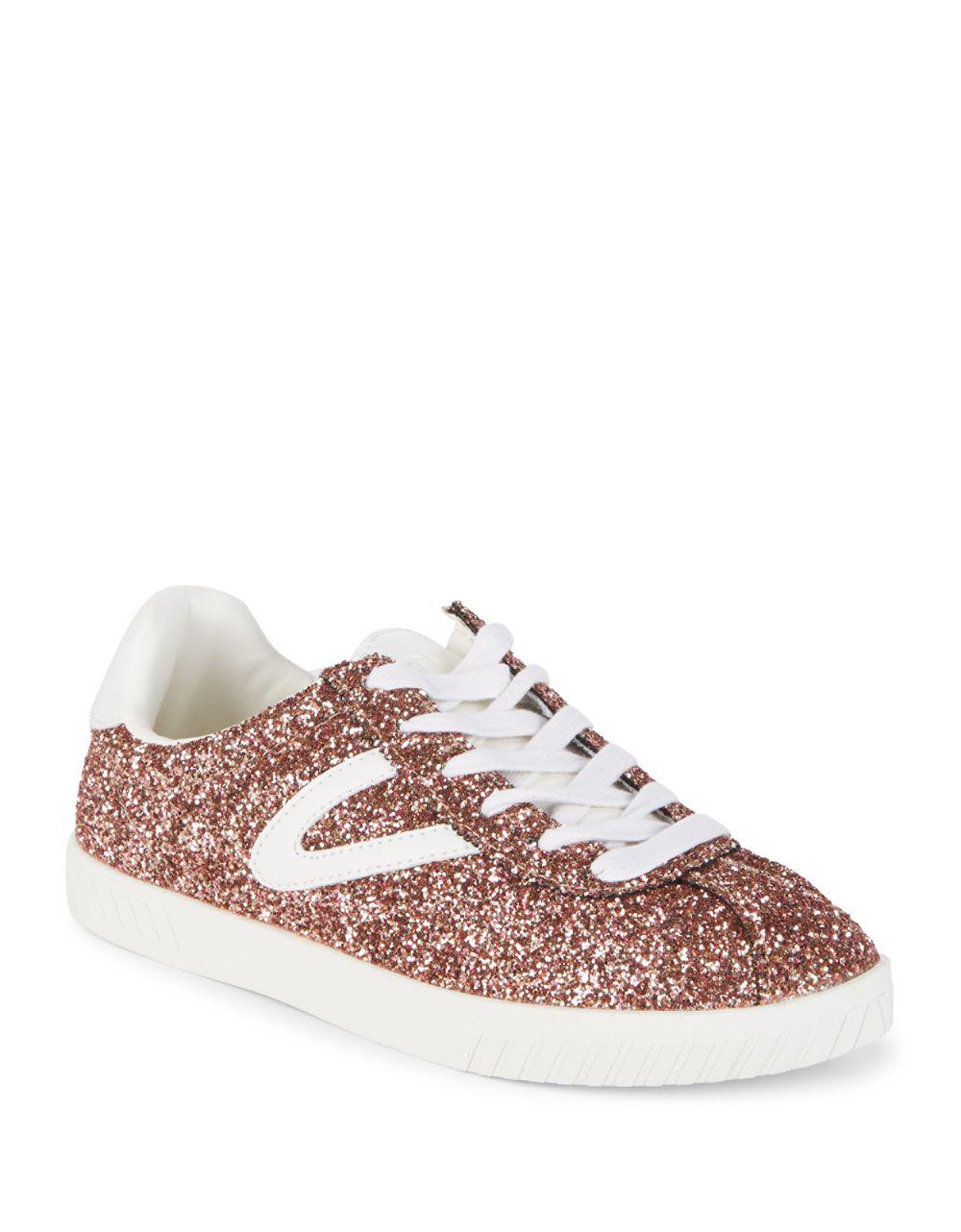 tretorn camden glitter sneakers