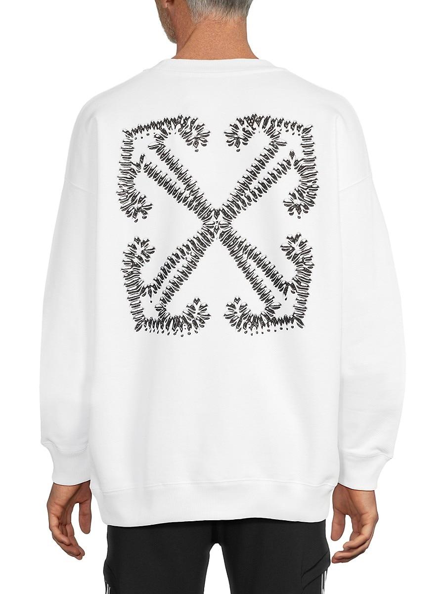 Off-White c/o Virgil Abloh Tattoo Arrow Skate Graphic Cotton