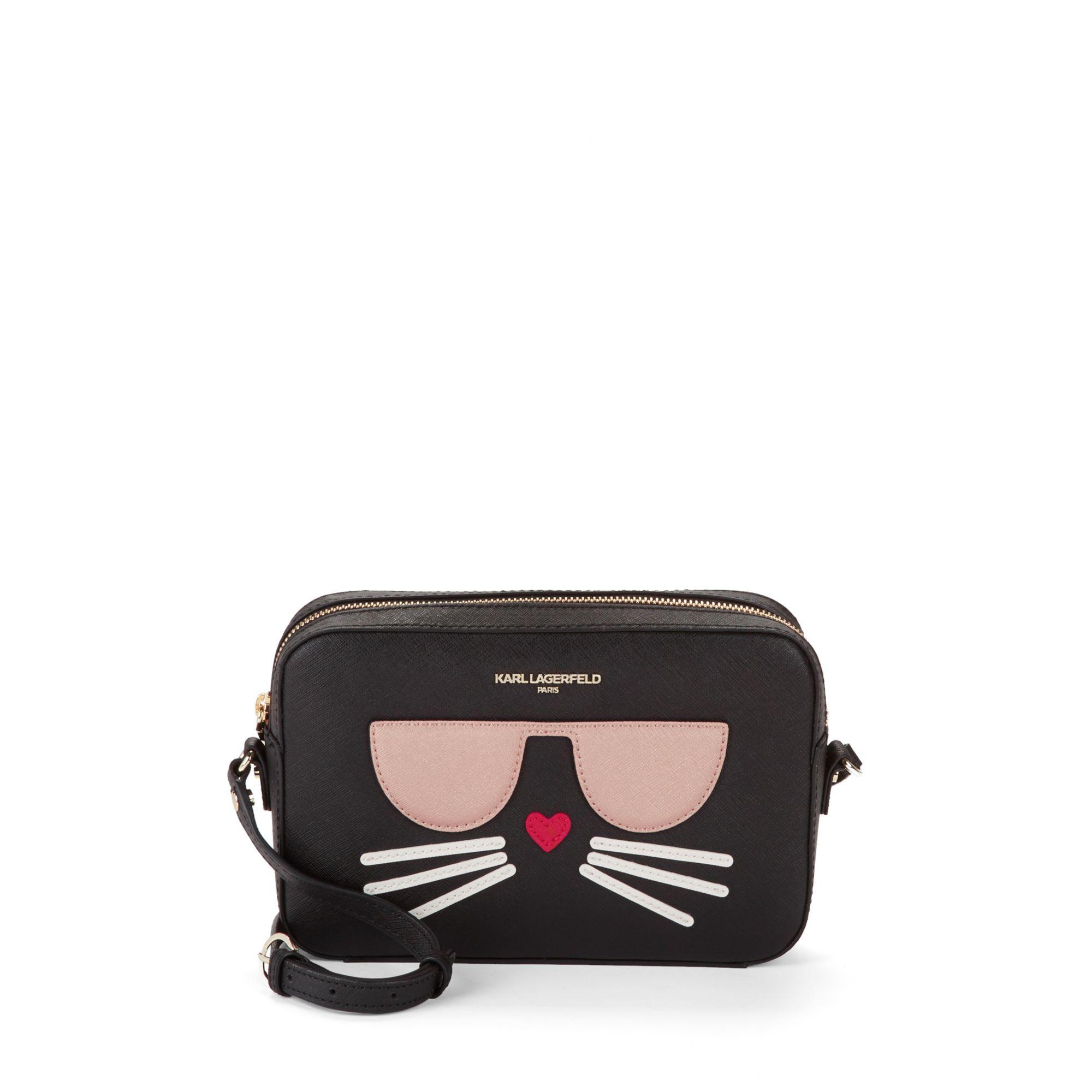 Karl Lagerfeld Maybelle Cat Shoulder Bag | Lyst