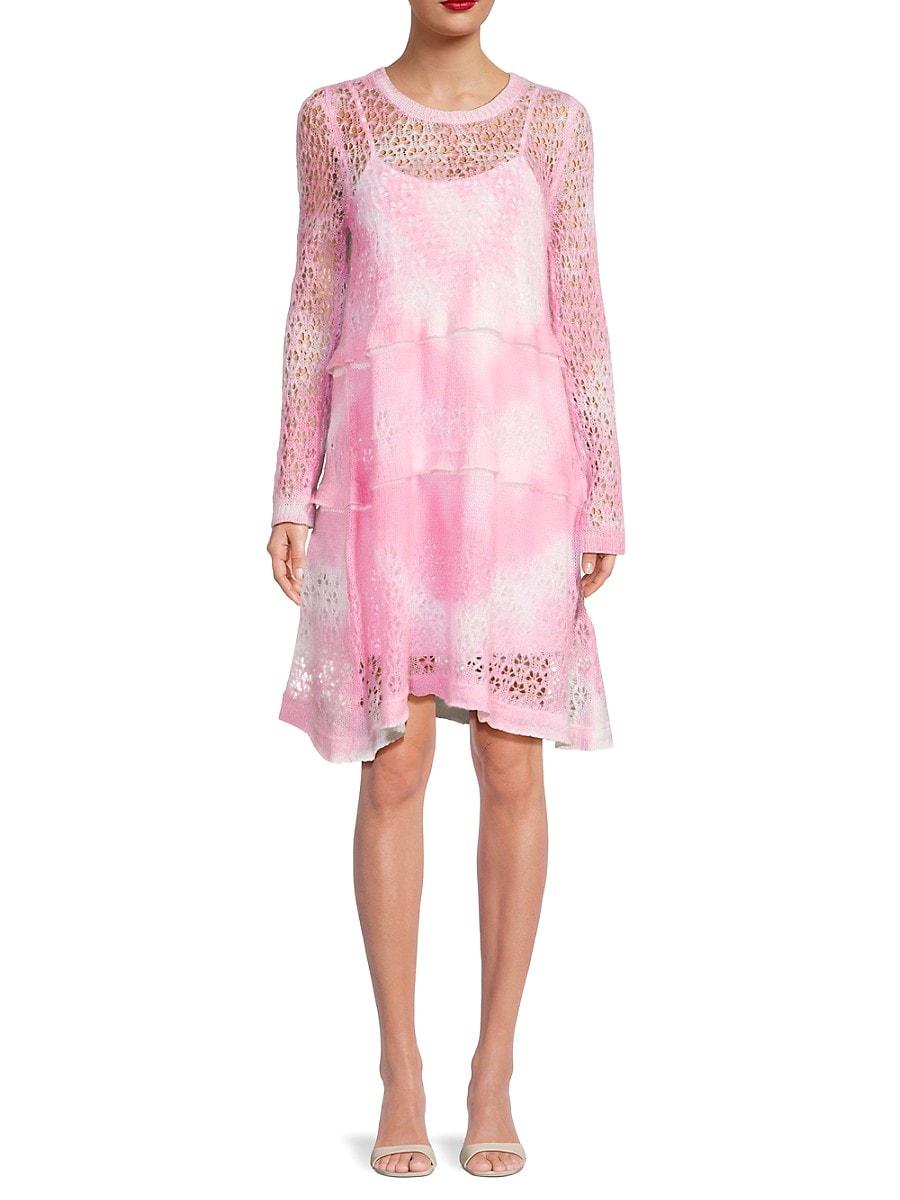 Red valentino outlet sweater dress