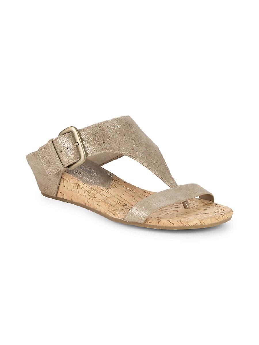 Donald pliner dylan cork wedge sandal discount