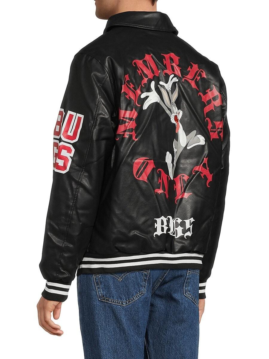 Looney tunes leather jacket deals