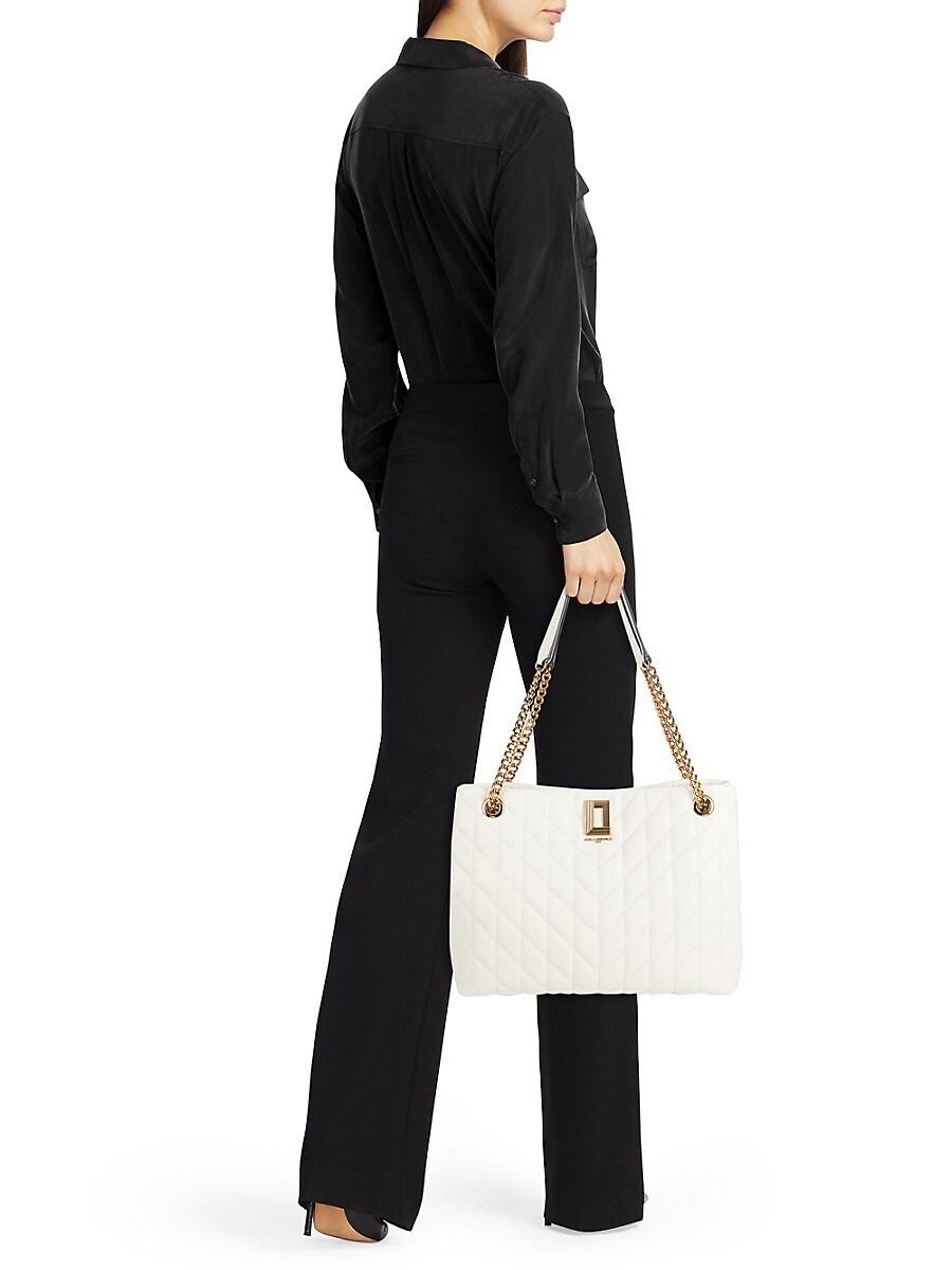 Karl Lagerfeld Lafayette Quilted Leather Tote | Lyst