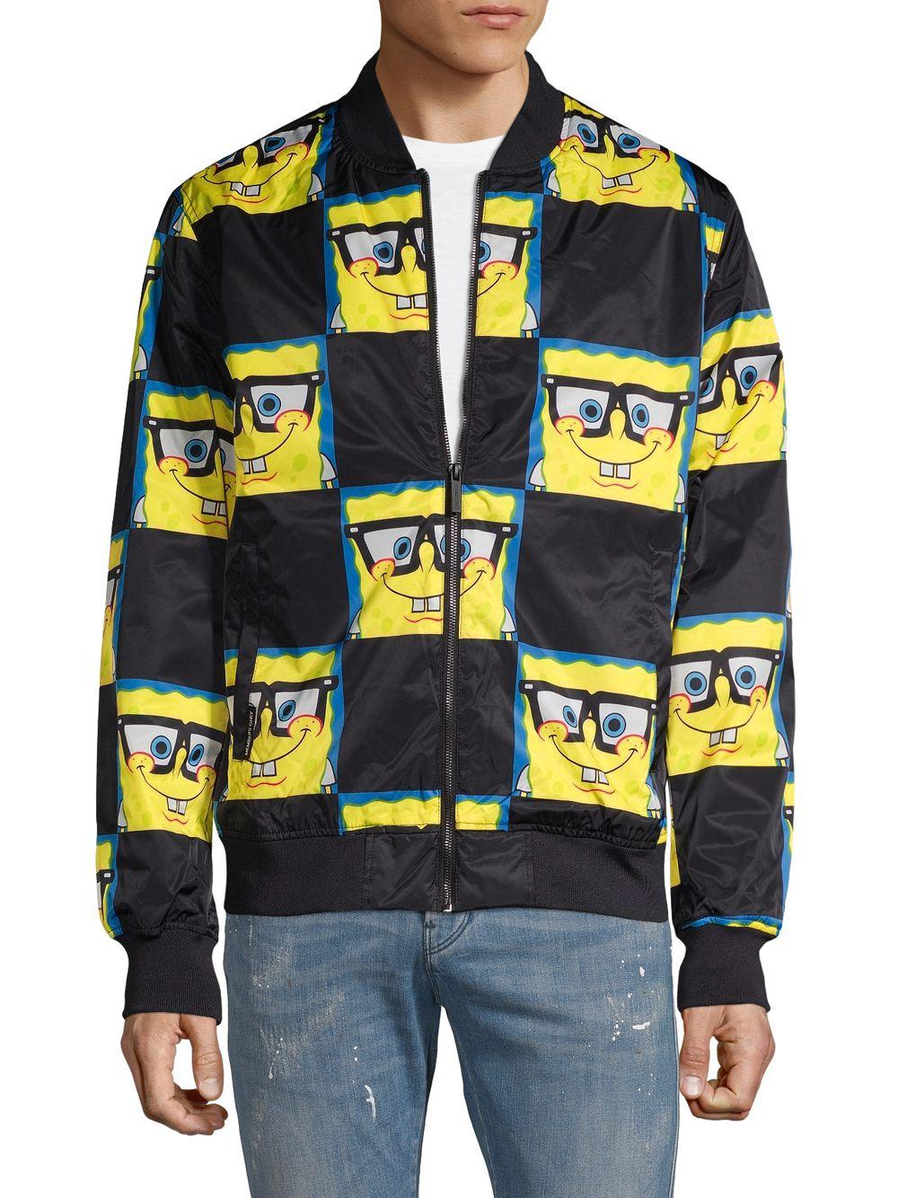 spongebob bomber jacket