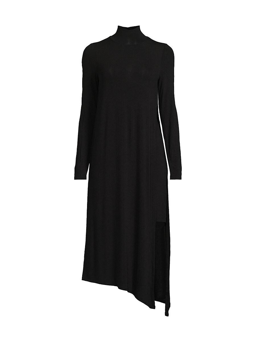 Kabrina Asymmetric Midi Sweater Dress