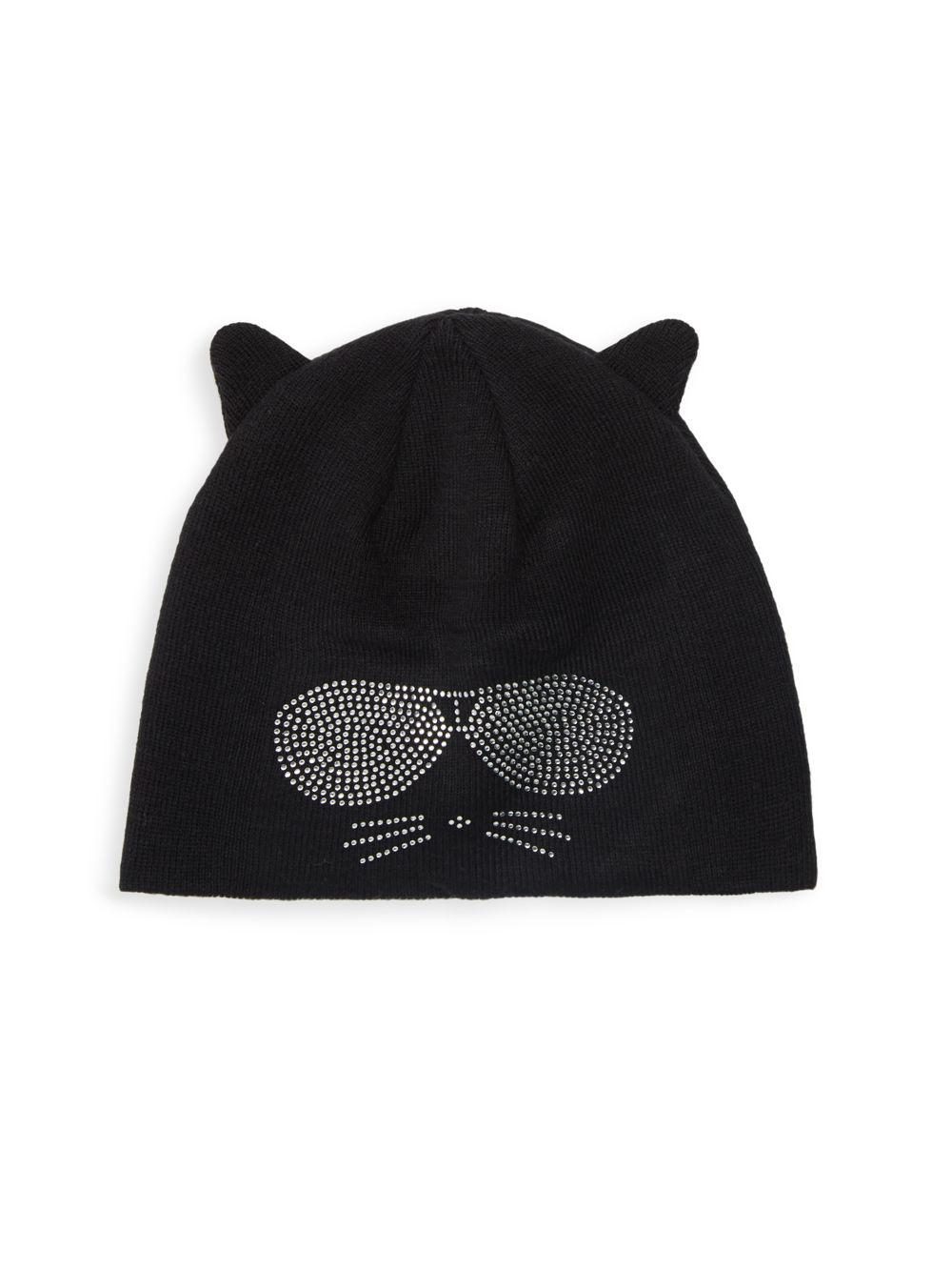 Karl lagerfeld cat beanie Clearance