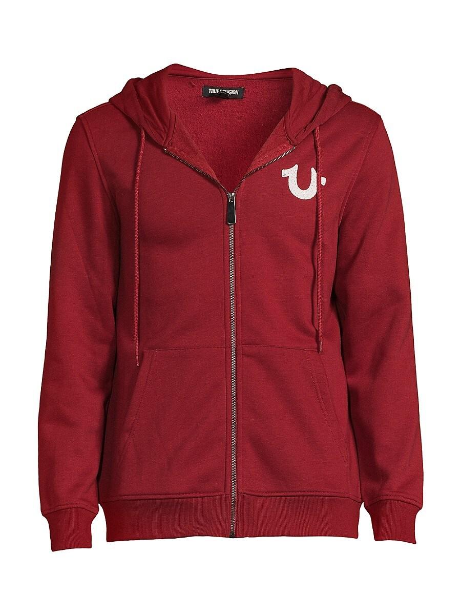 Logo Zip Up Hoodie