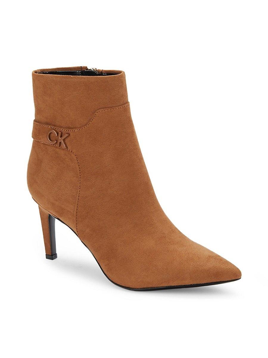 Calvin Klein Point Toe Heel Booties in 