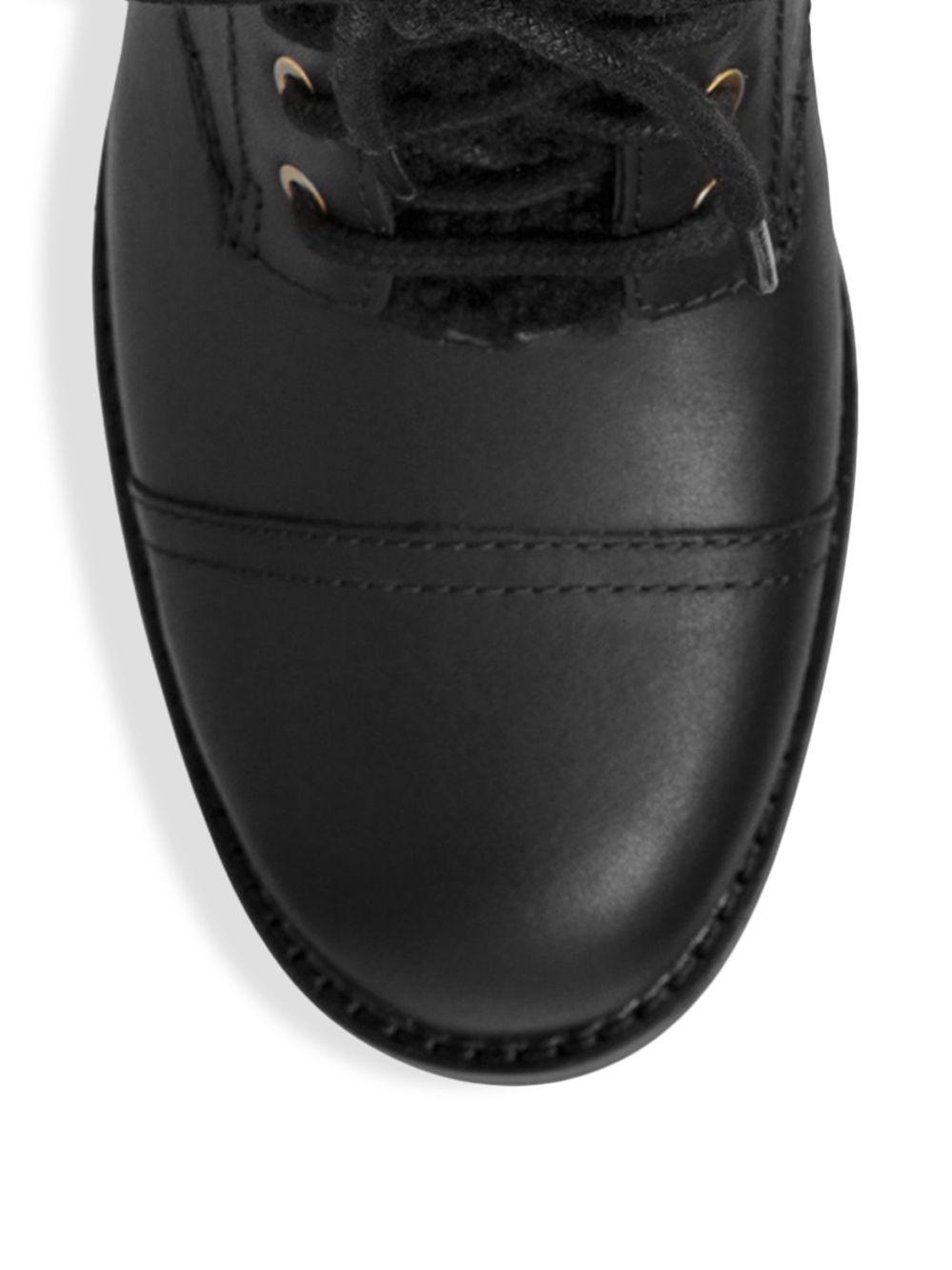 ugg kilmer leather & suede combat boots