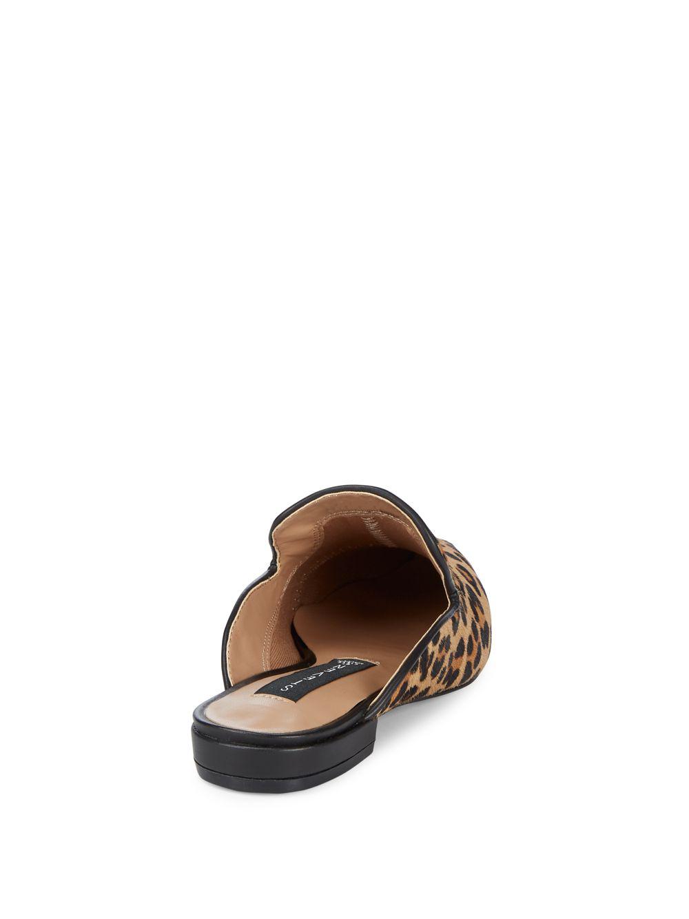 steve madden animal print slides