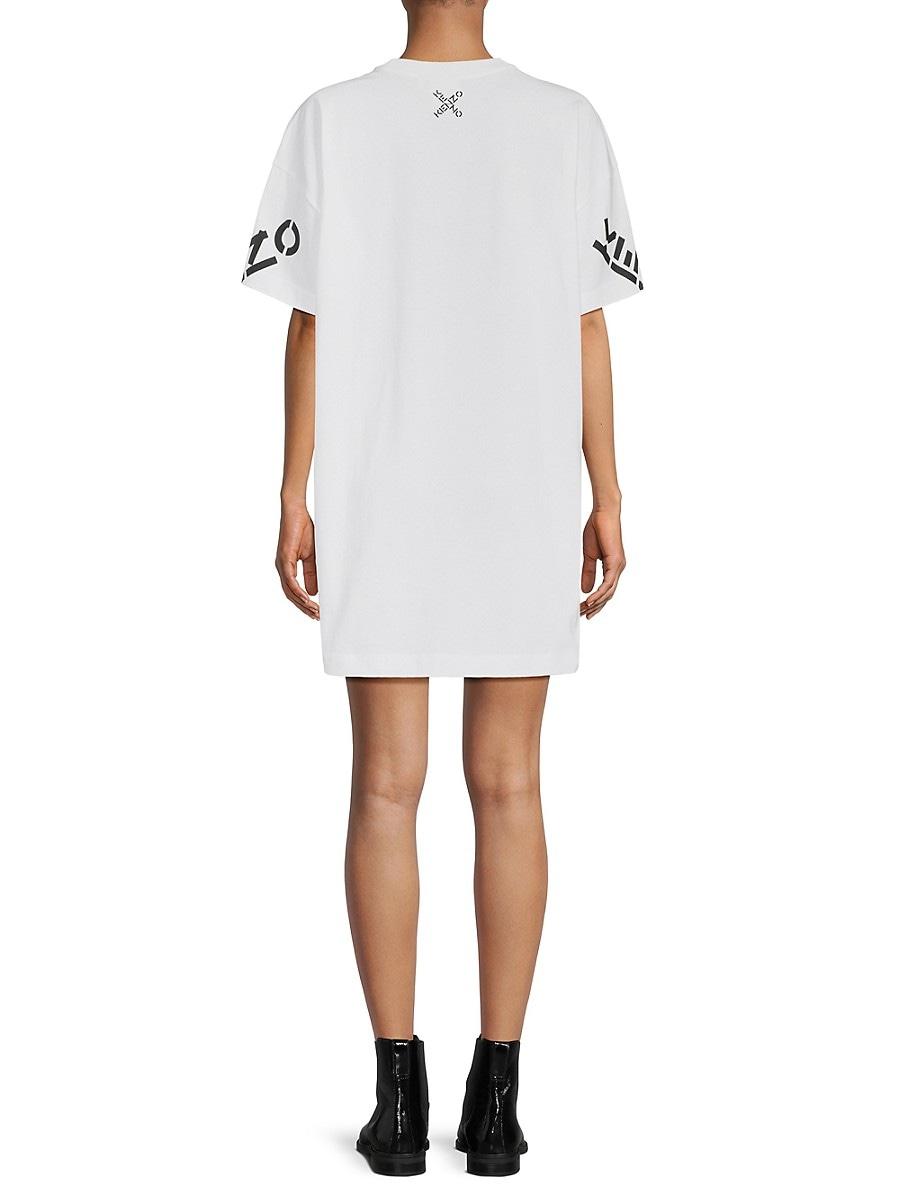 Kenzo logo t shirt cheap dress