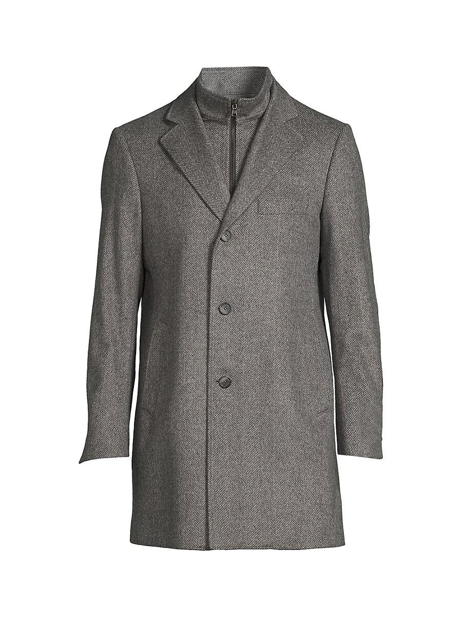 Saks Fifth Avenue Saks Fifth Avenue Modern Fit Wool Blend Car