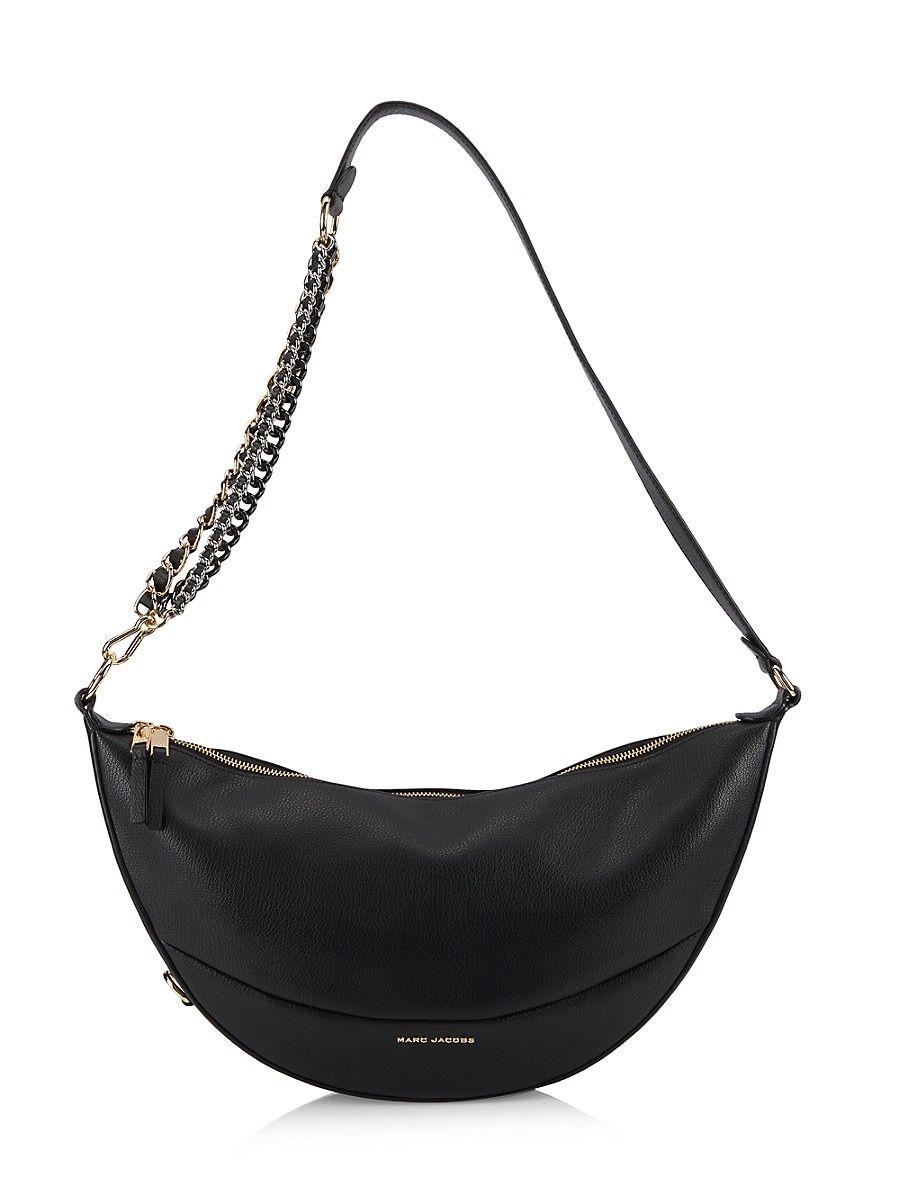 Marc Jacobs The Eclipse Leather Hobo Bag in Black Lyst