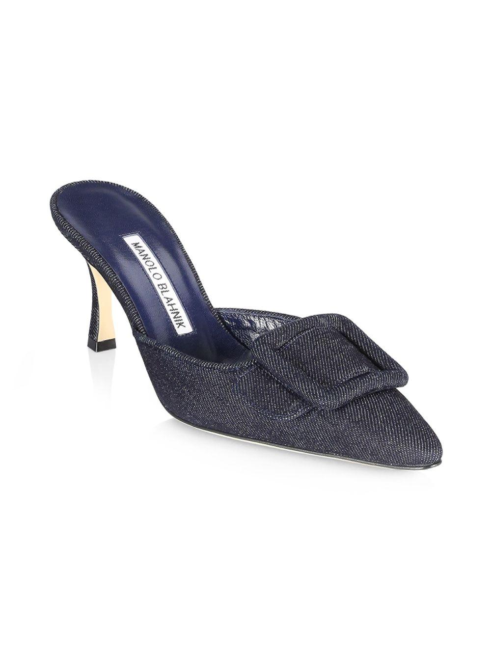 manolo blahnik denim