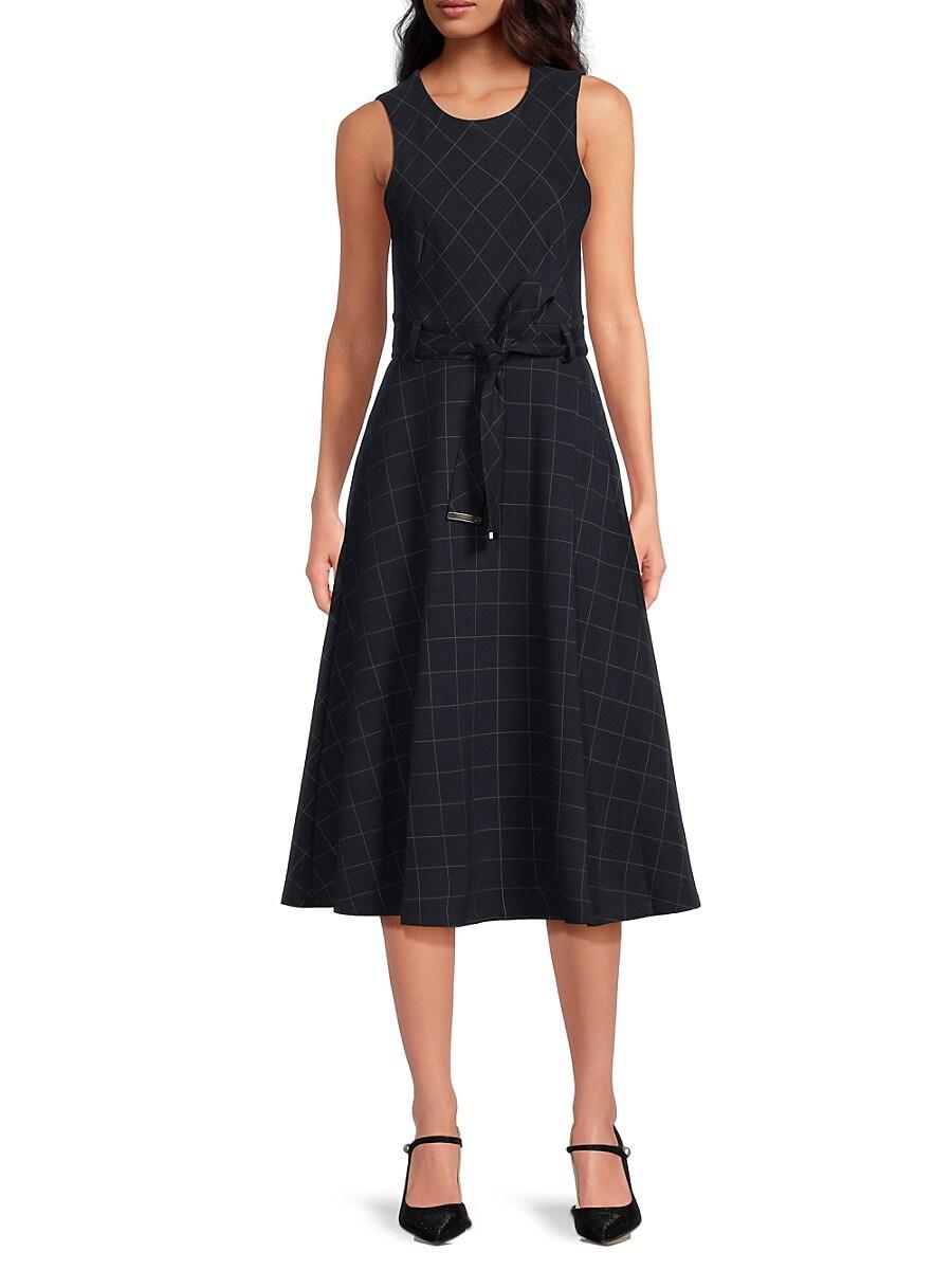 Designer Calvin Klein Belted Midi Dresses for Women Up to 75