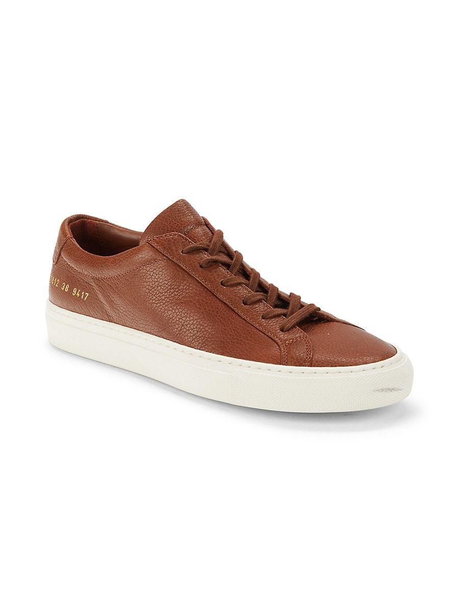 Flash Sales Best Sale 298 Yuan Common Projects Brown Leather Common Projects