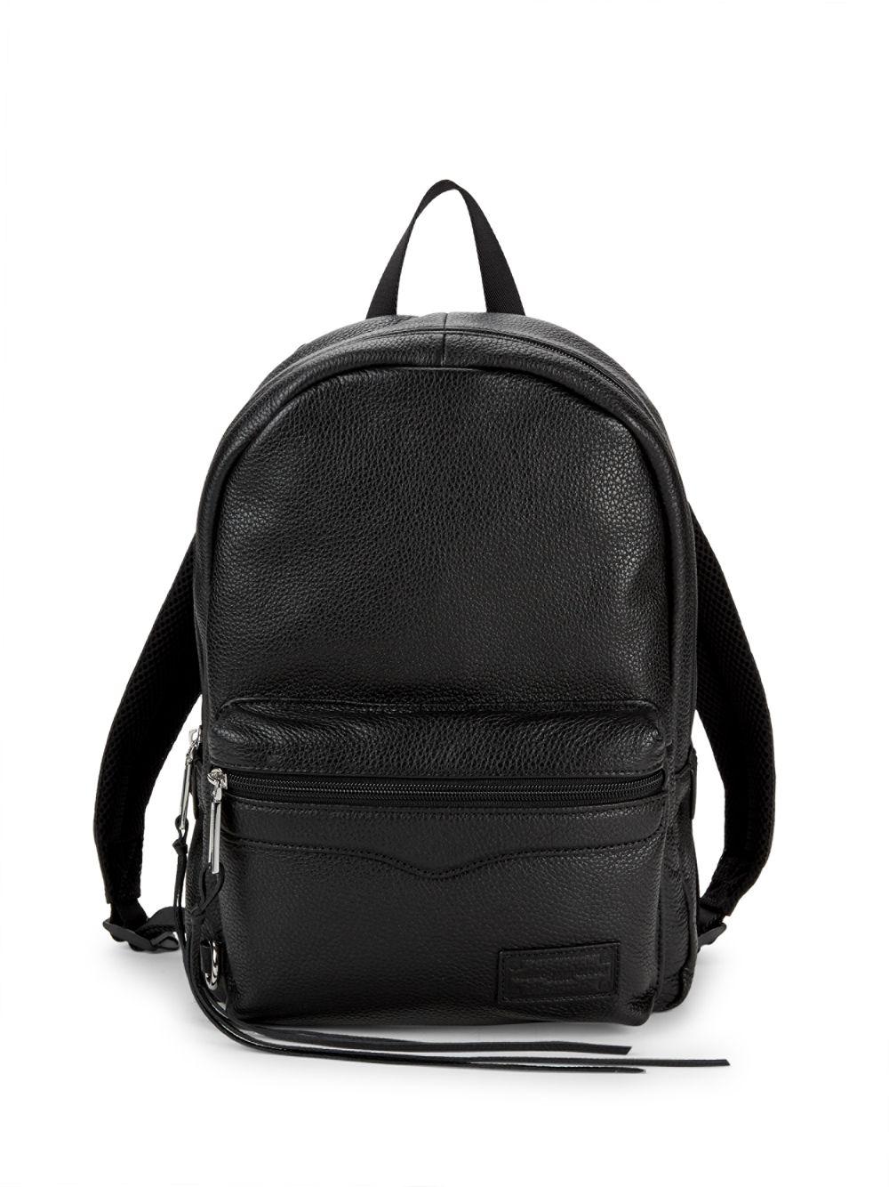 rebecca minkoff medium zip leather backpack