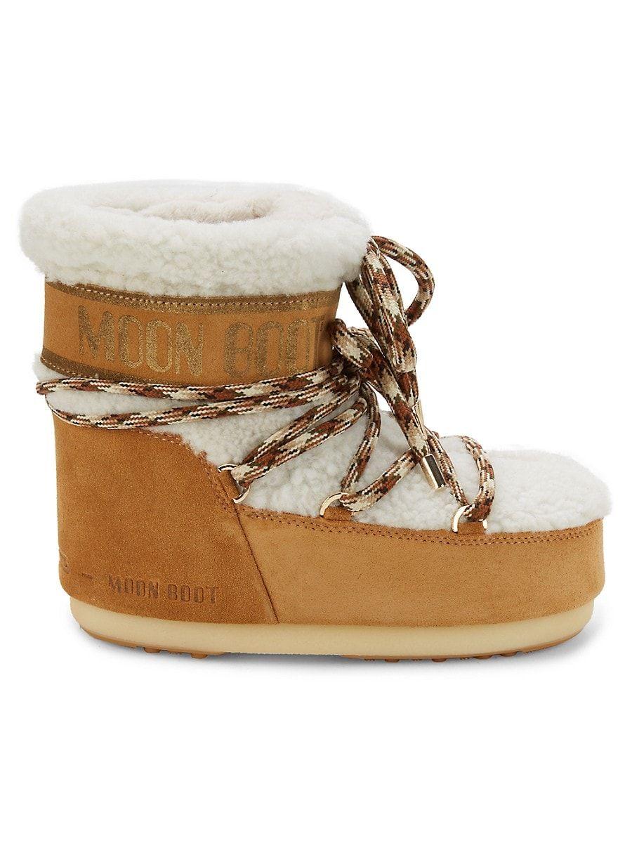 Moon Boot LAB69 Icon Shearling Snow Boots - Farfetch