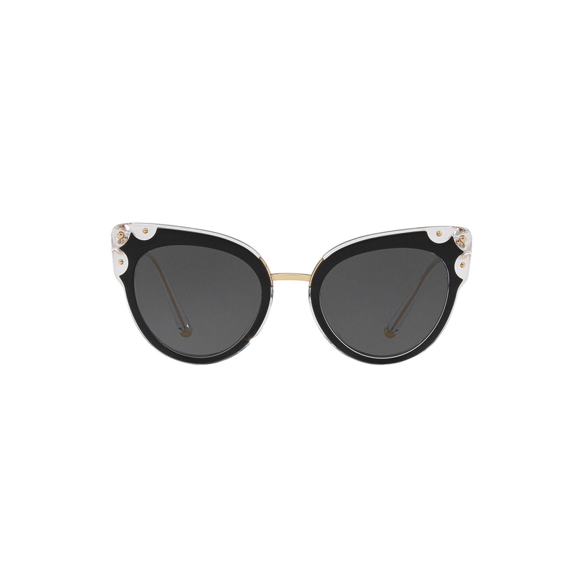 dolce & gabbana 51mm cat eye mirror sunglasses