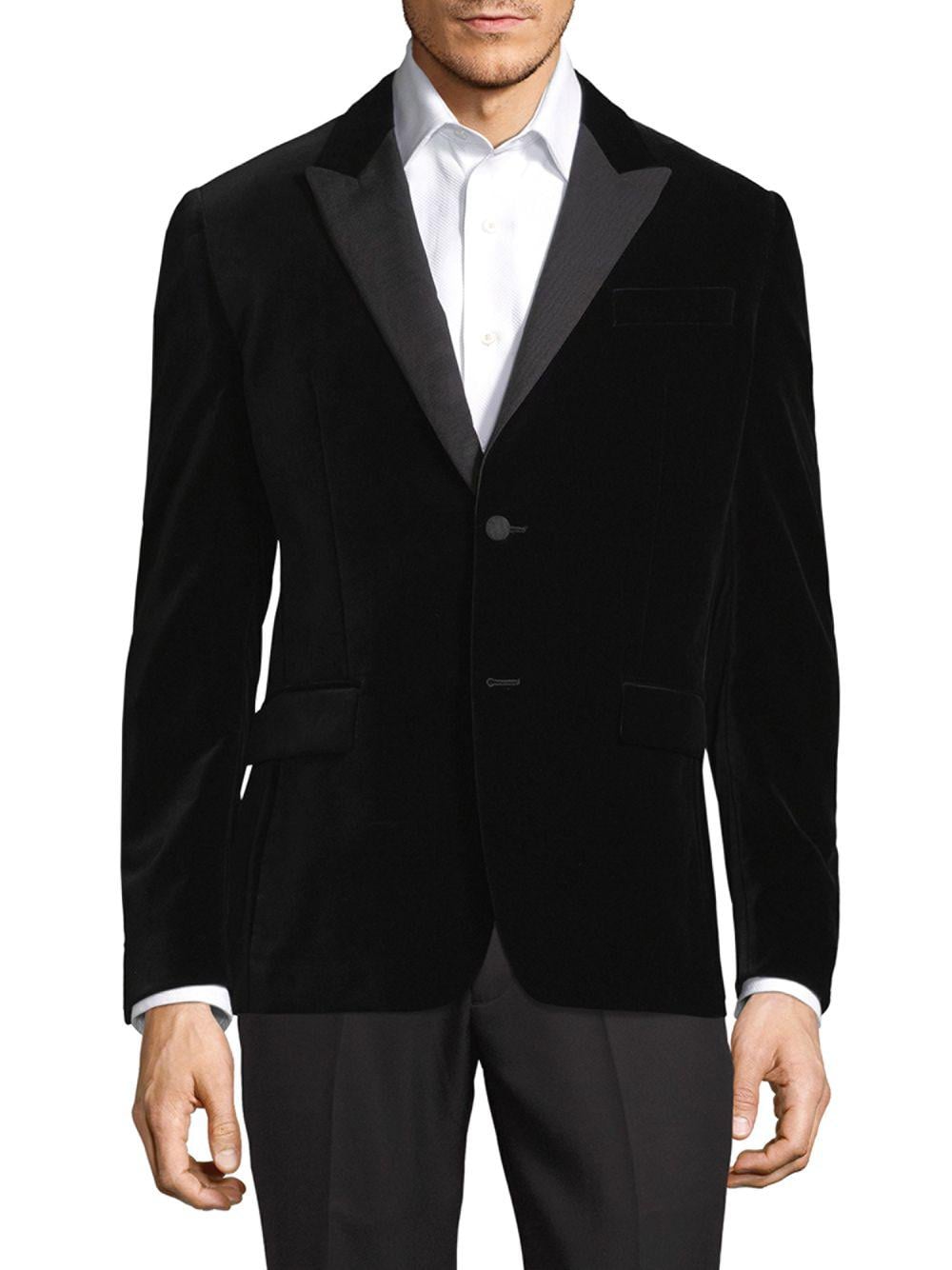 versace red velvet jacket