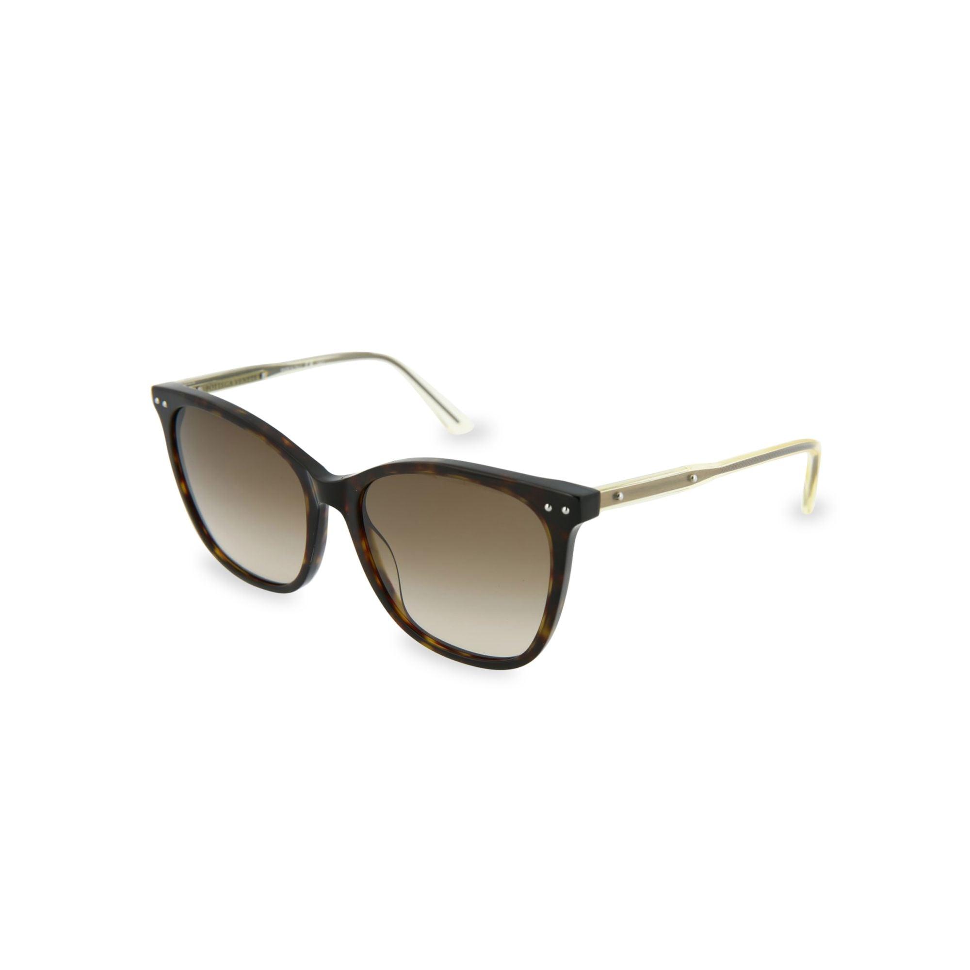 Bottega Veneta 55mm Core Square Sunglasses - Lyst