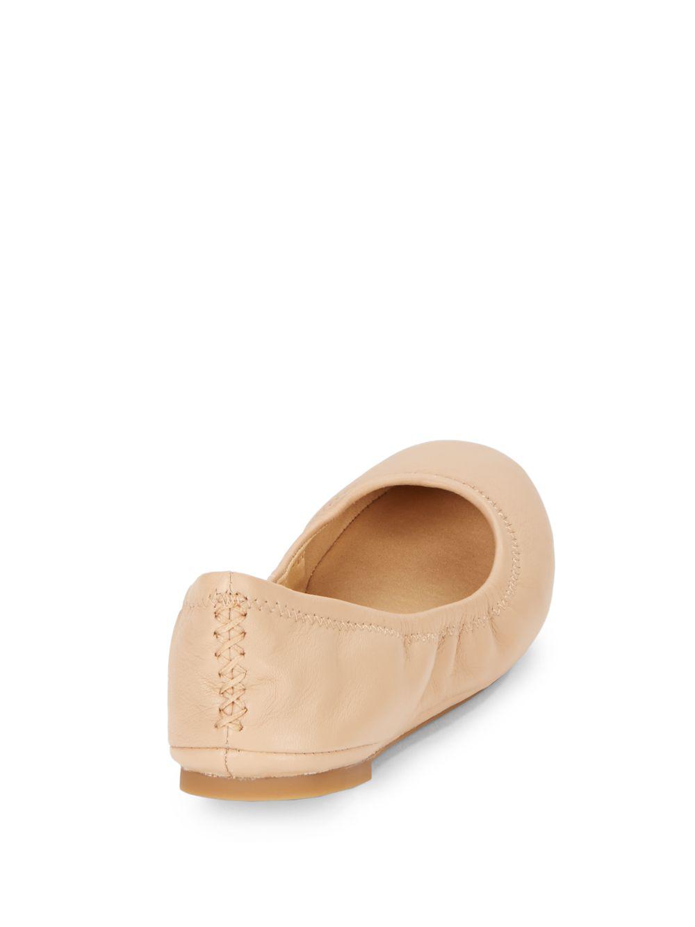 emmie leather flats