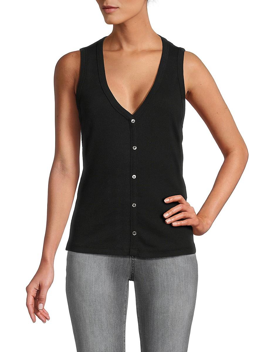 Black cardigan vest hotsell
