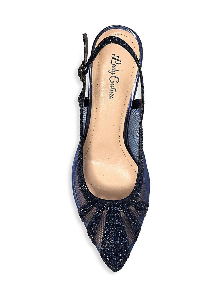 Macy's navy blue heels shop