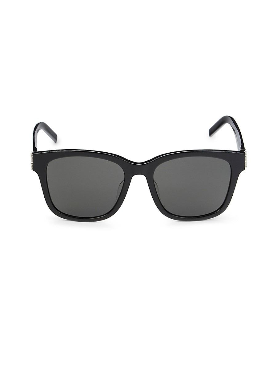 Saint Laurent 55mm Square Sunglasses in Black Lyst