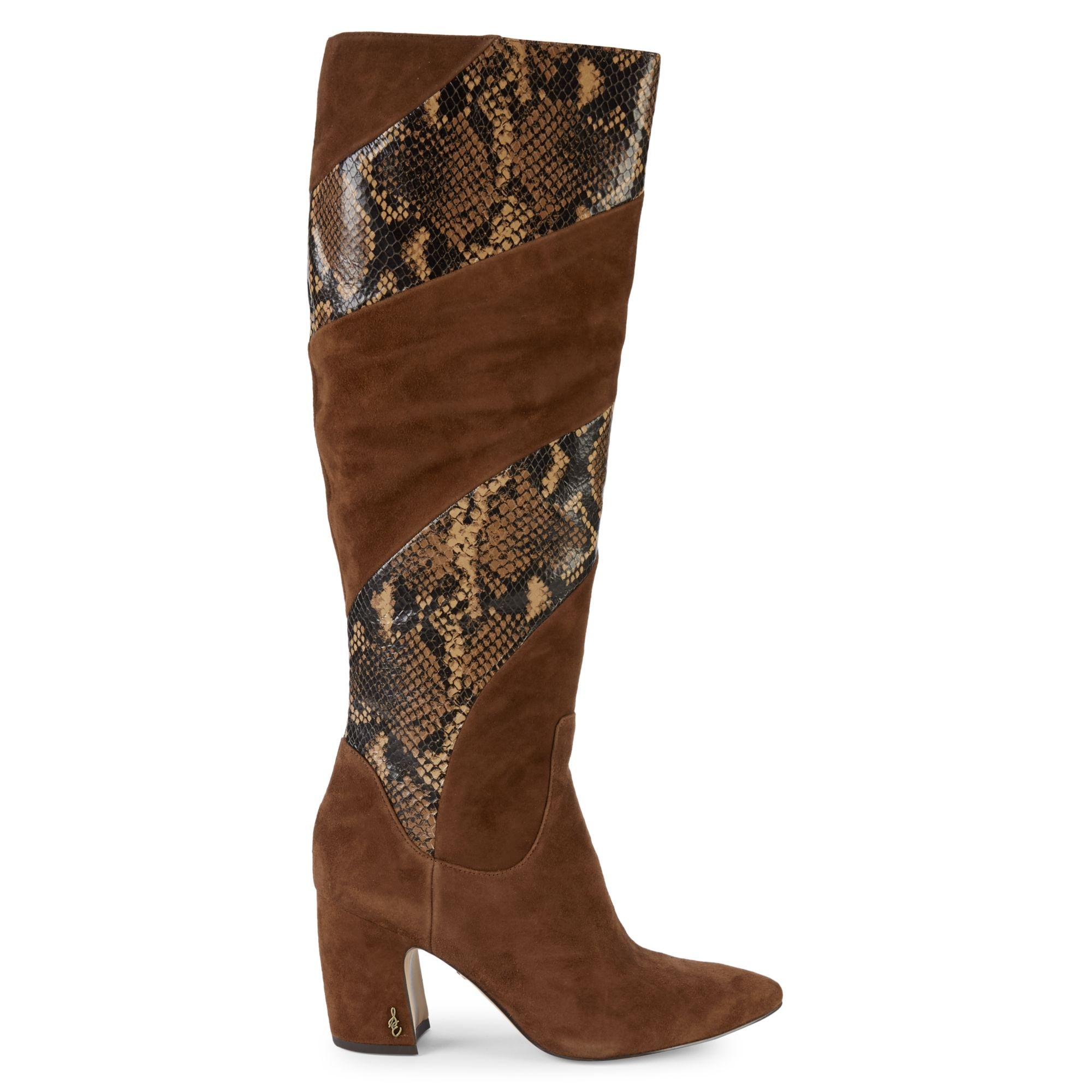 hai knee high boot camel