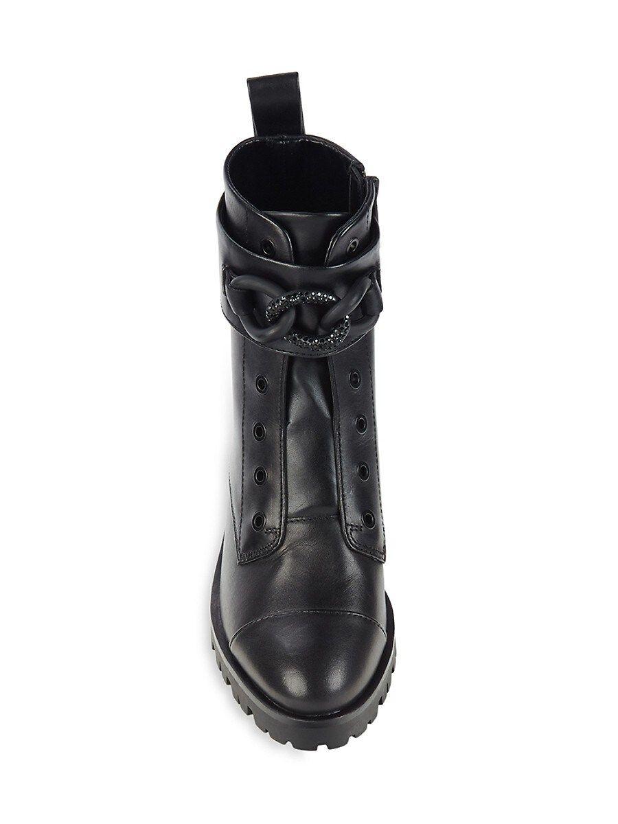 Karl lagerfeld clearance piper combat boot