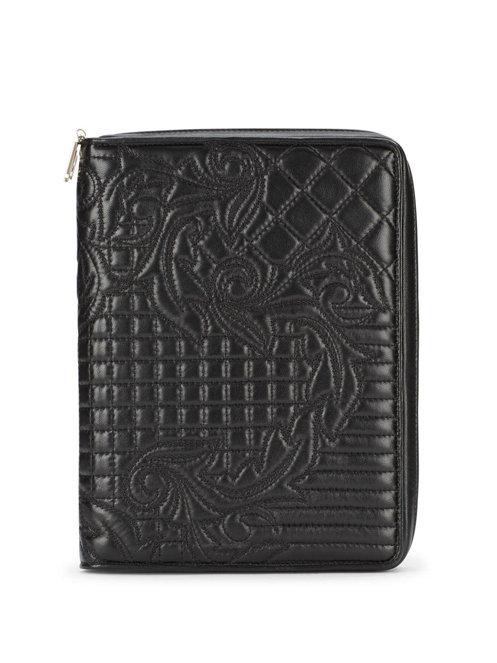 Versace Leather Laptop Case in Black - Lyst