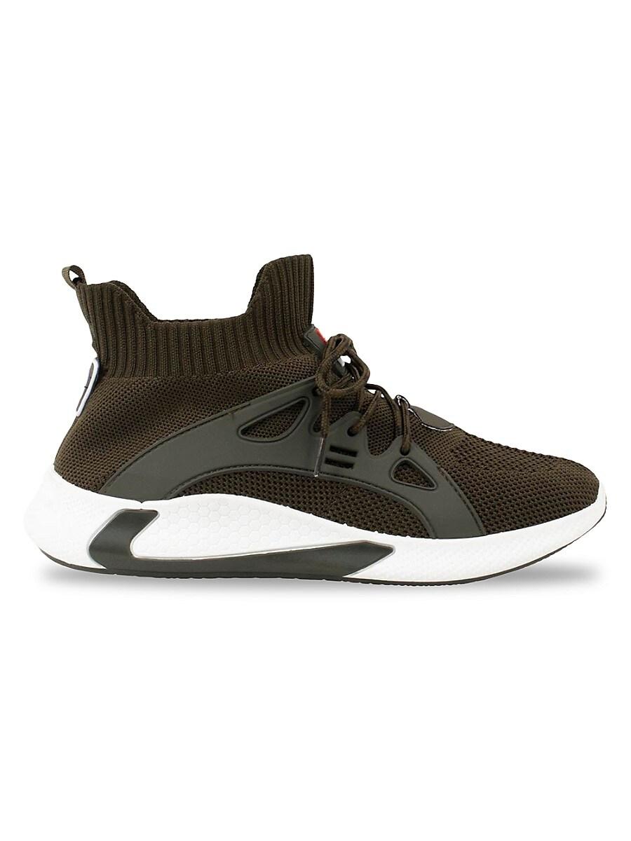 Mid top deals running shoes