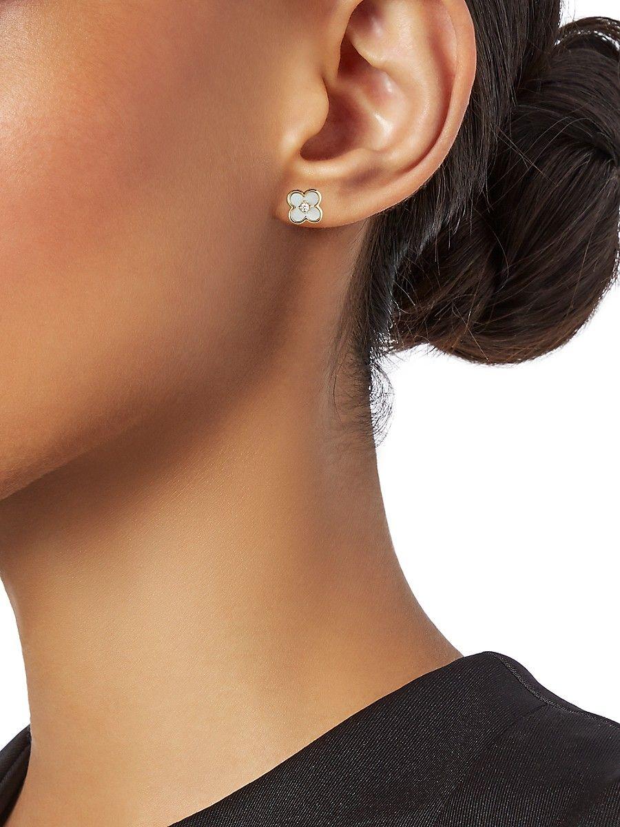 Saks fifth avenue pearl earrings deals