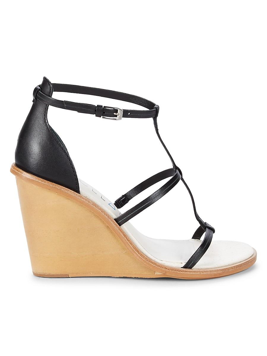 Dolce Vita Jeana T-strap Leather Wedge 
