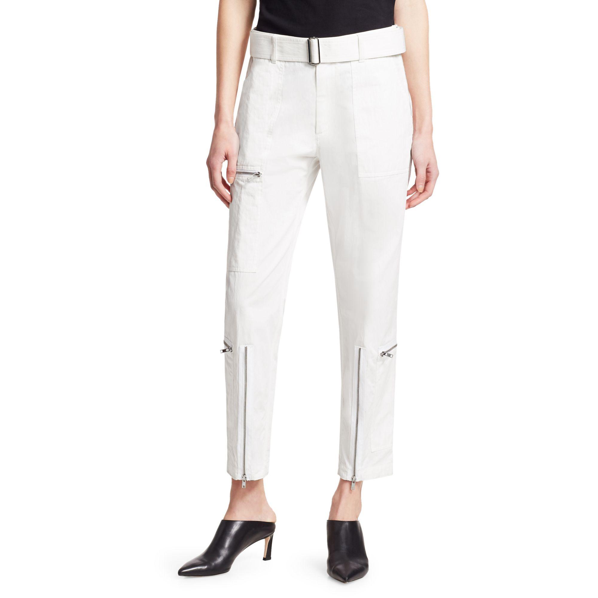 straight leg utility pants