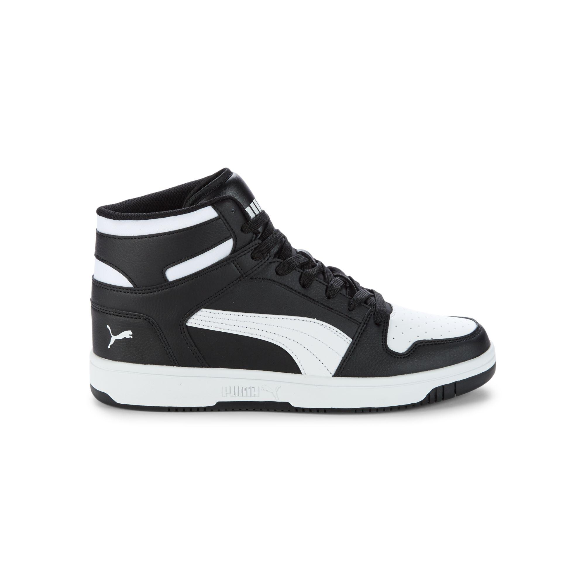 PUMA Rebound Layup Sneakers in Black- White (Black) for Men - Save 64% -  Lyst