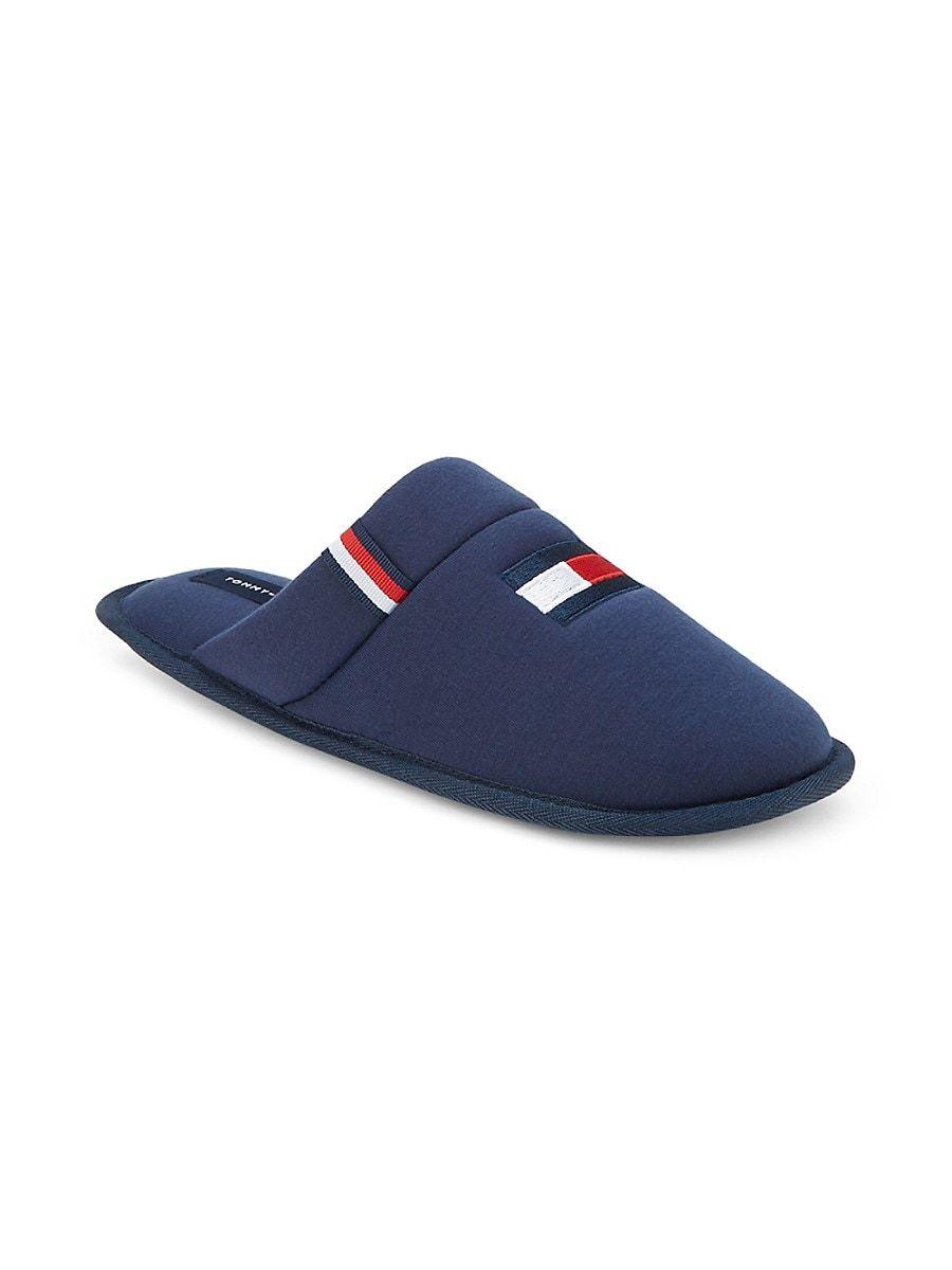 Tommy Hilfiger Xaidan Logo Slippers in Blue for Men | Lyst