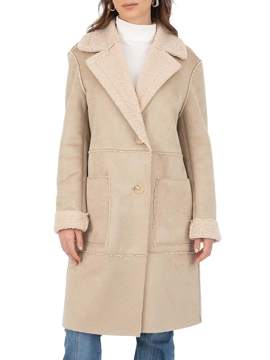 Patchwork overcoat shop