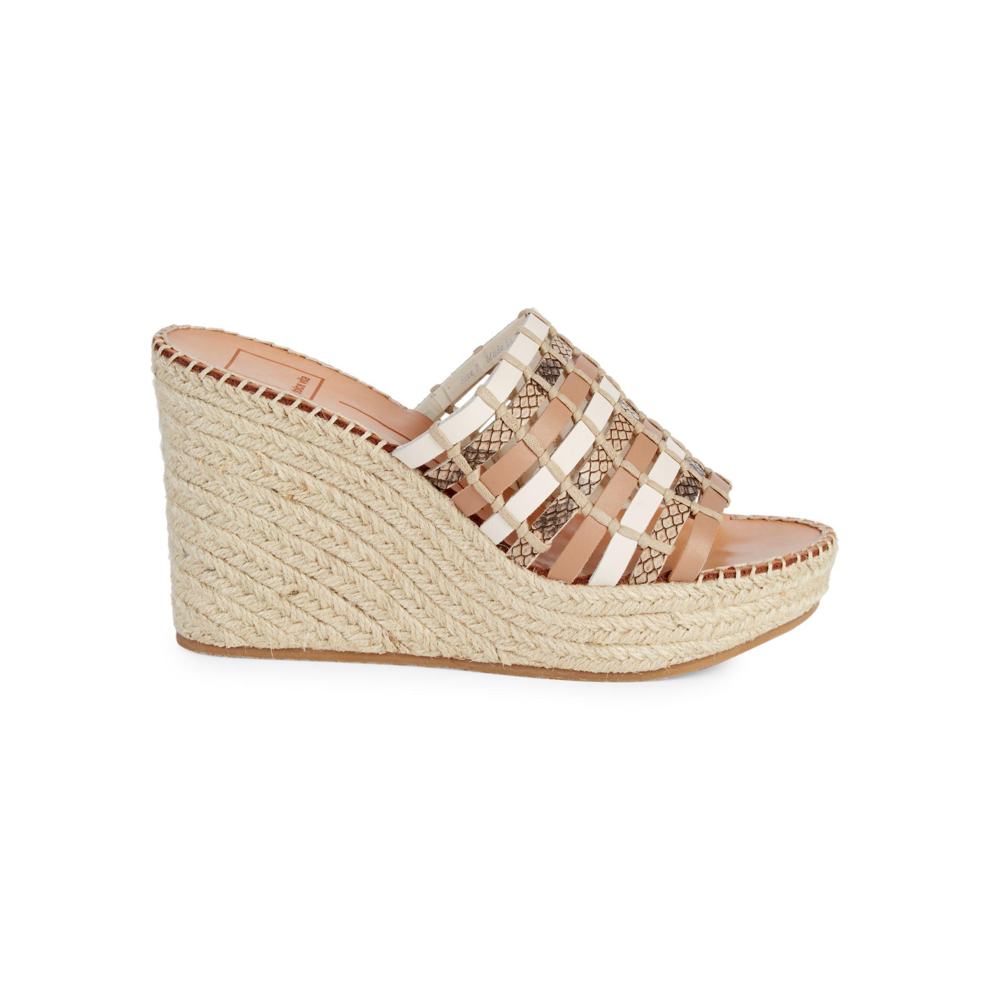 prue espadrille wedge sandals