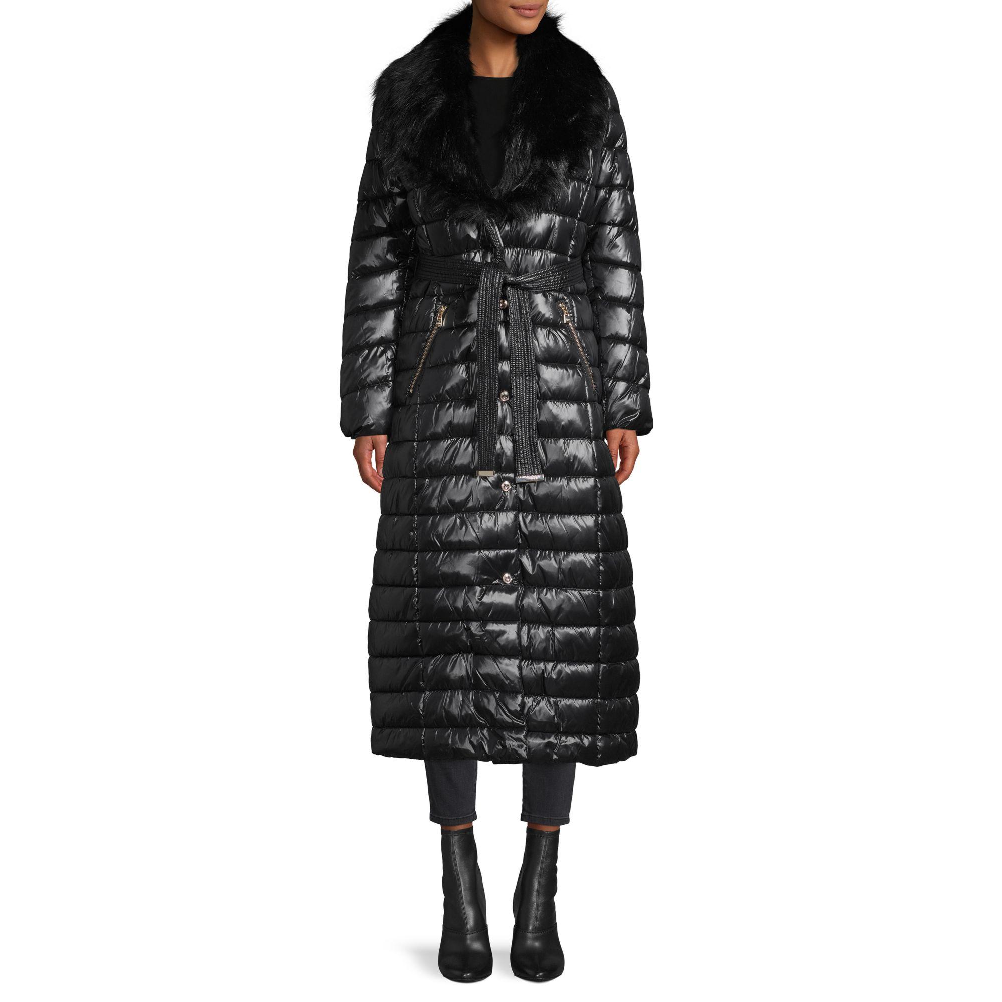 faux fur trim wrap