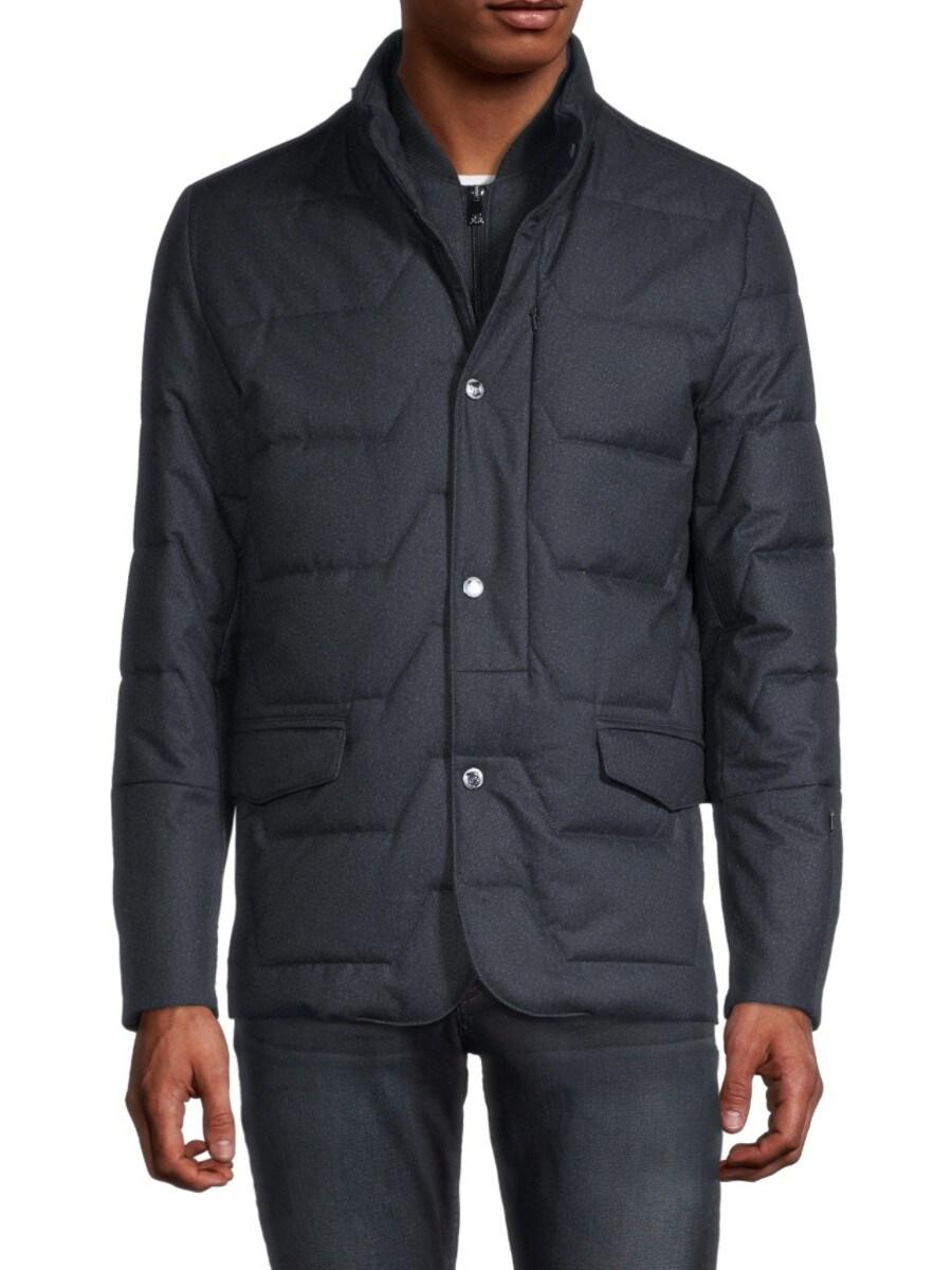 corneliani quilted jacket