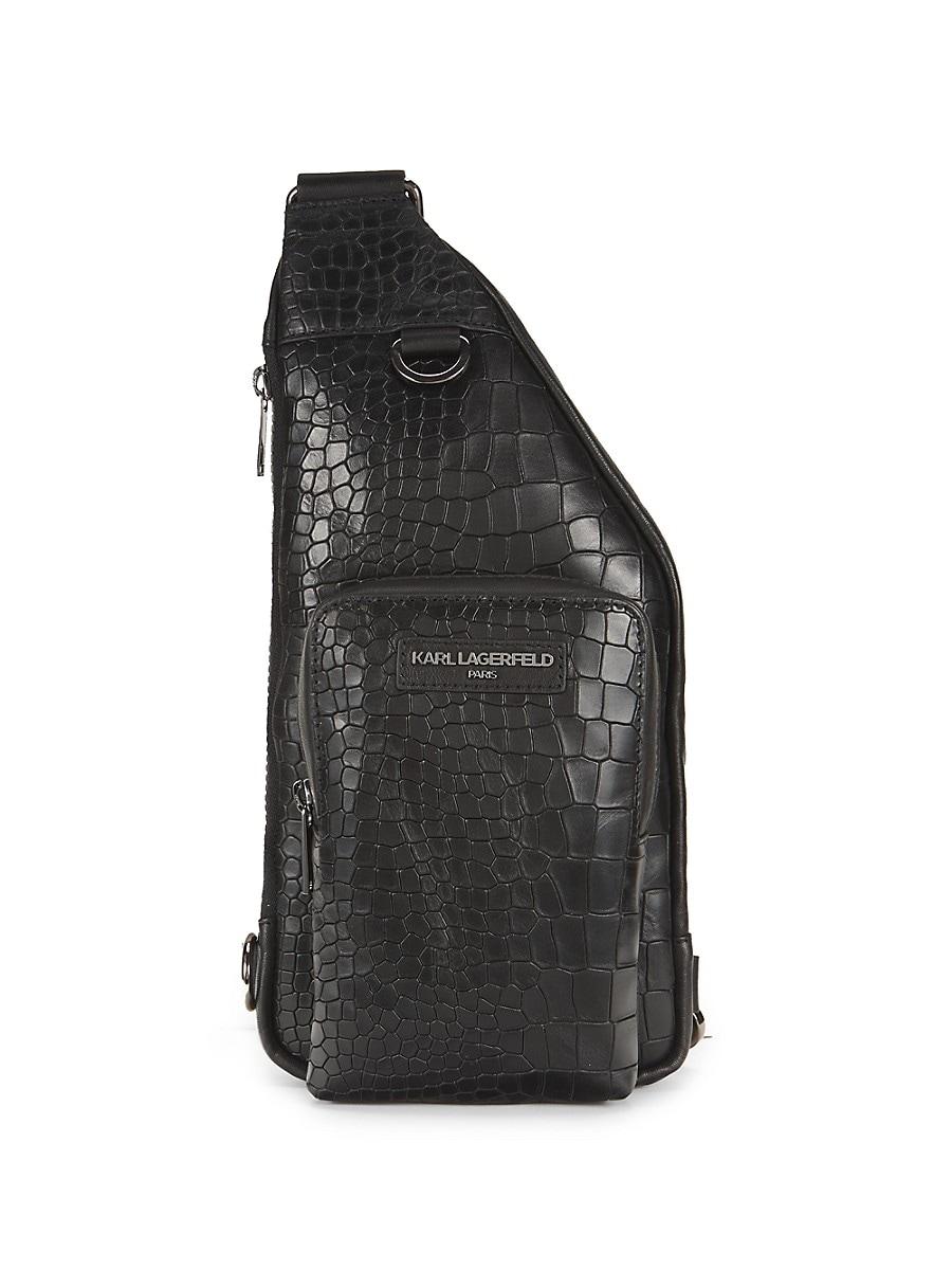 Karl Lagerfeld Messenger bags for Men | Online Sale up to 50 Karl Lagerfeld Messenger bags for Men | Online Sale up to 50